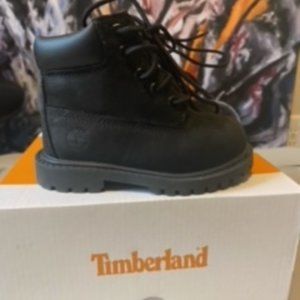 Baby Black Timberlands